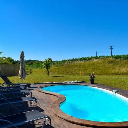 L'ormeau - Lovely House With Pool Tennis Court Kids Playground Chalais (Charente)